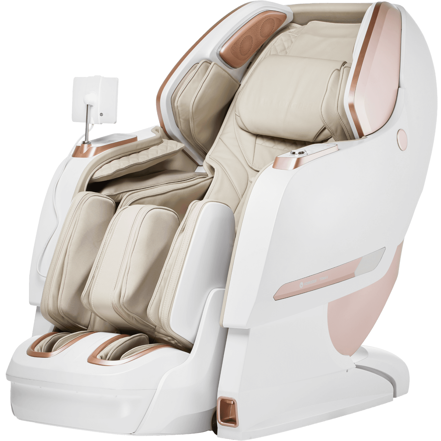 Sillón de masaje TITAN II cuero natural